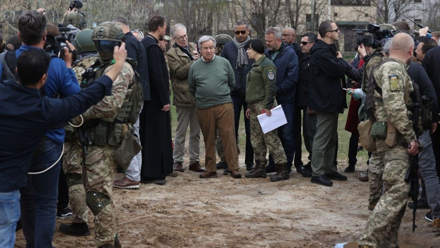 Visita de Gutiérrez a Kiev